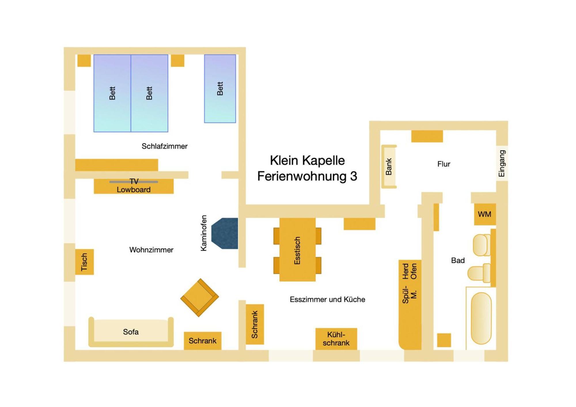Ferienwohnungen Klein Kapelle Gingst Kültér fotó